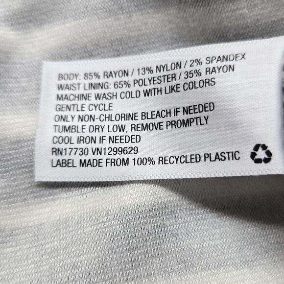 Xhilaration Women's Dress Small S  Black White Short Sleeveless Misses Size 4 6 - Picture 4 of 6